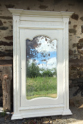 tall french antique mirror